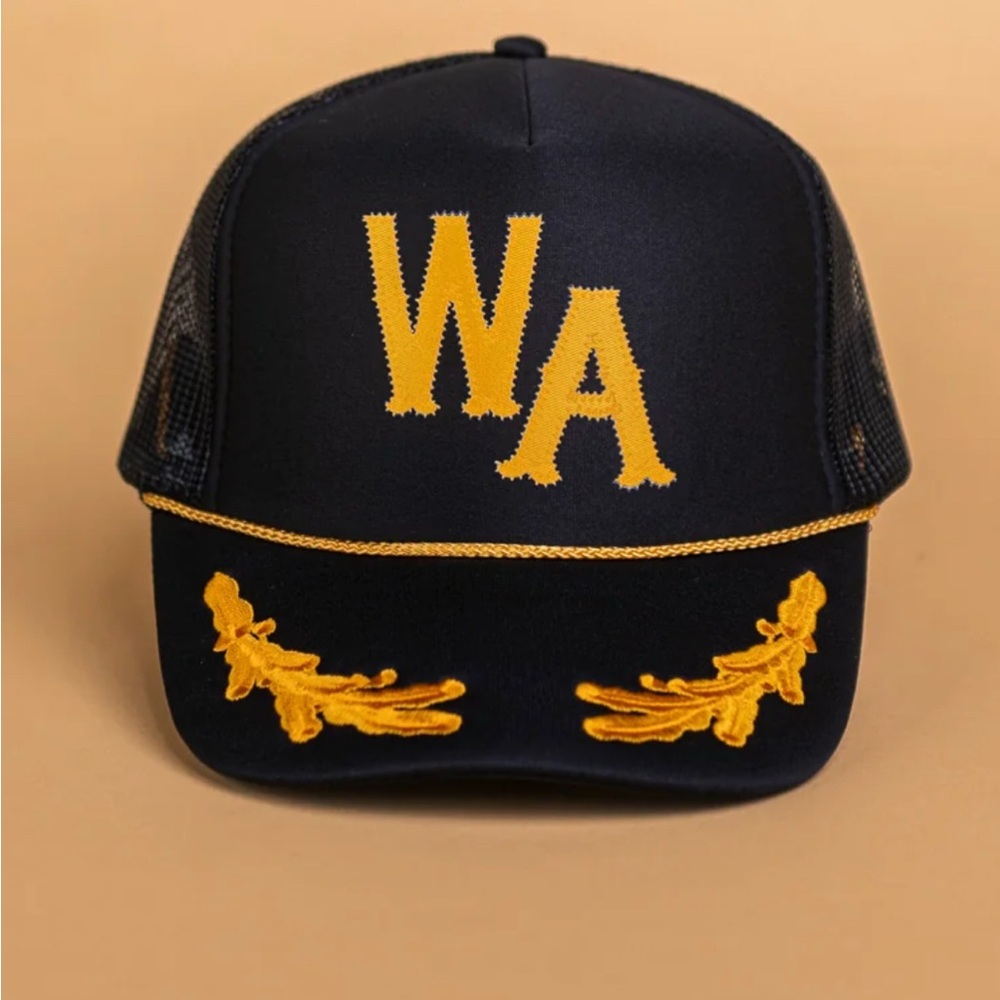NWOT Ascot + Hart Interstate Trucker Hat - Washington